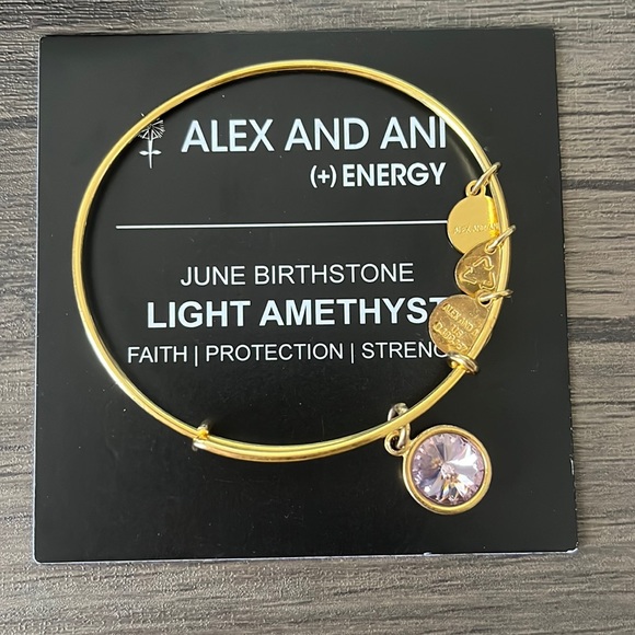 Alex and Ani June birthstone bracelet - Picture 1 of 1